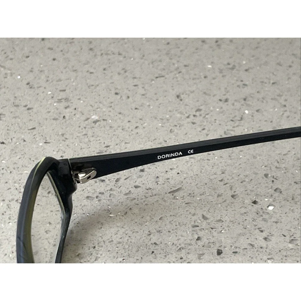 St Moritz Dorinda Eyeglasses Frames ONLY Forest 49-17-135 black green full rim